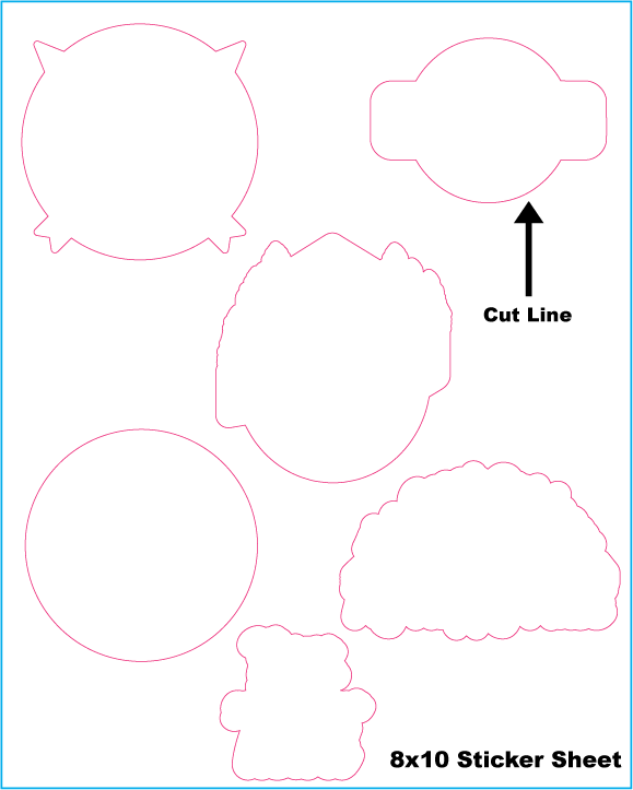 Custom Sticker Sheets - JP Graphics