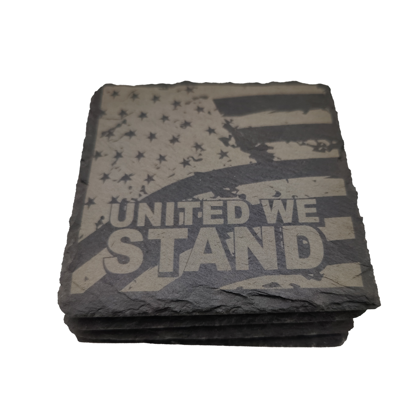 Slate Coaster Set (Laser Engraved)