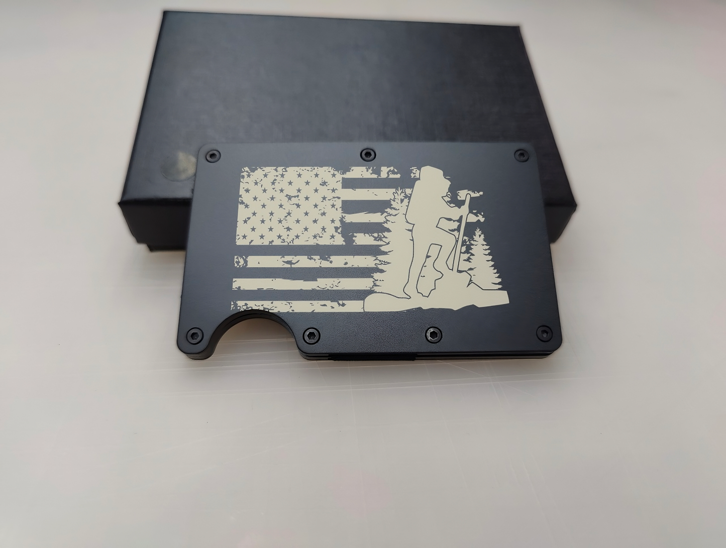 Metal Wallet (Laser Engraved) - JP Graphics