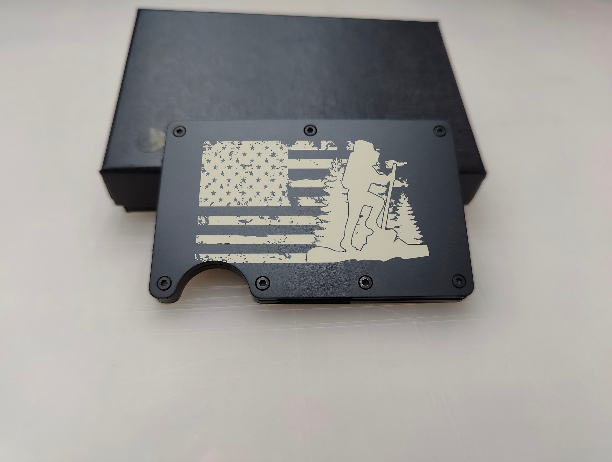 Metal Wallet (Laser Engraved) - JP Graphics