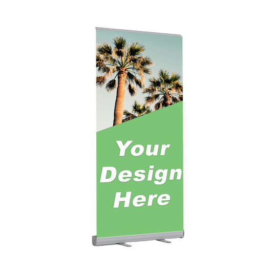 Retractable Banner Stand 33"x81"