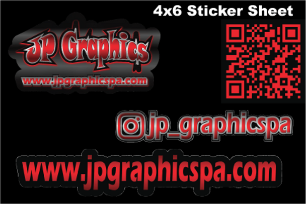 Custom Sticker Sheets - JP Graphics