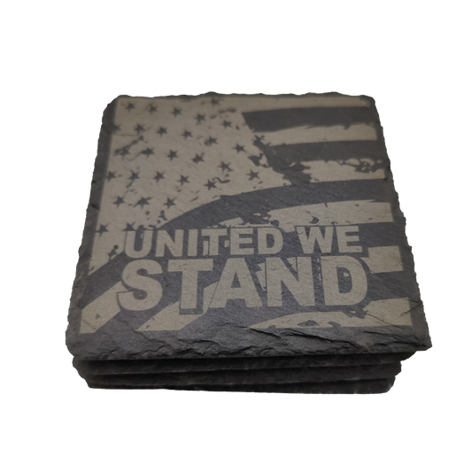 Slate Coaster Set (Laser Engraved)